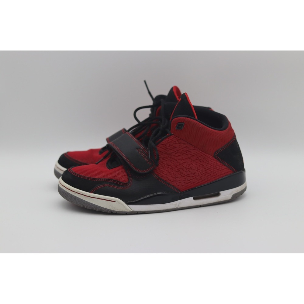 Nike Air Jordan Flight Club 90s Red Black Mens 10 Basketball Shoes 602661-601 - Picture 2 of 8